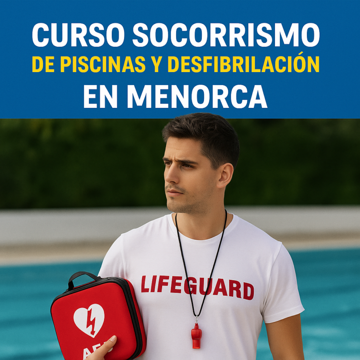 Curso Socorrismo de Piscinas y Desfibrilación (Menorca)